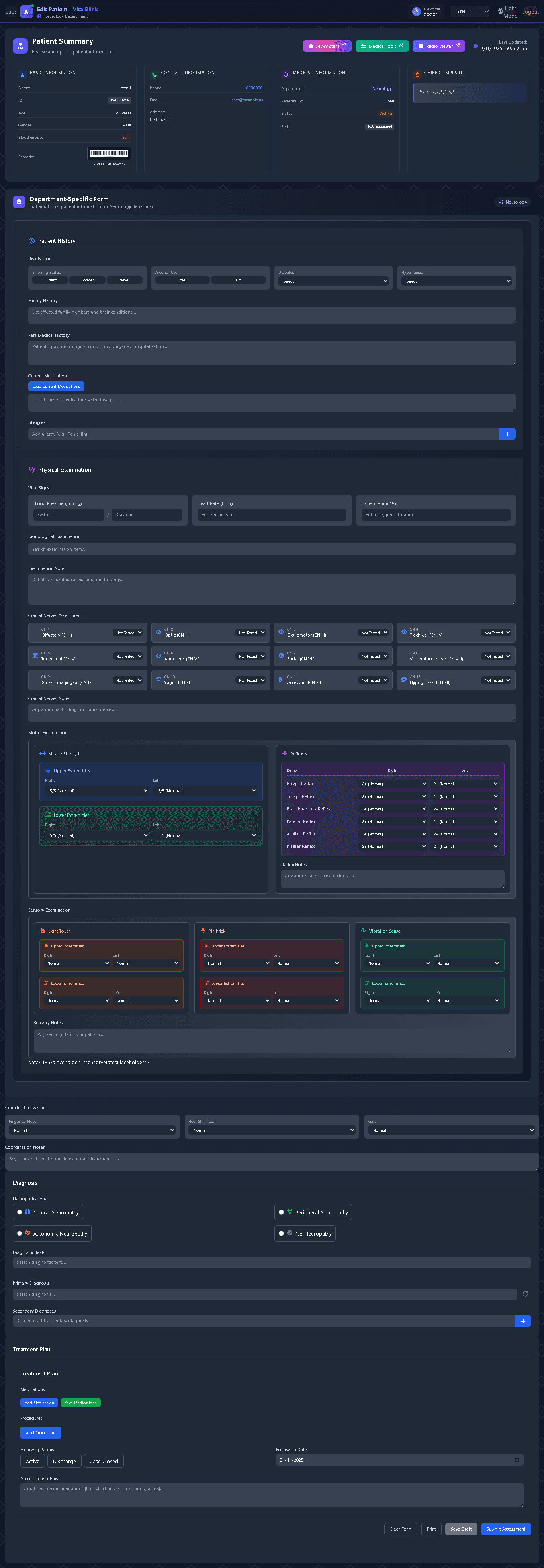 Neurology Department