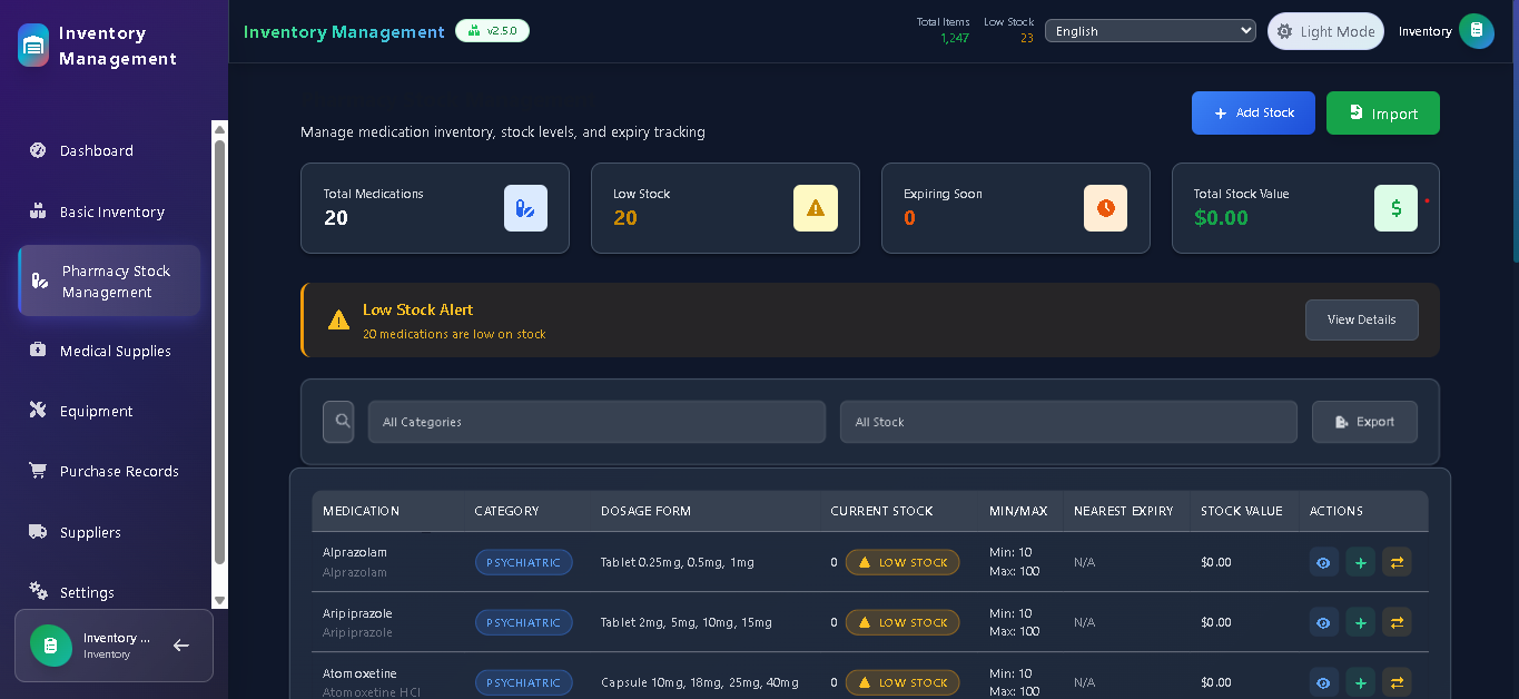 Inventory Management