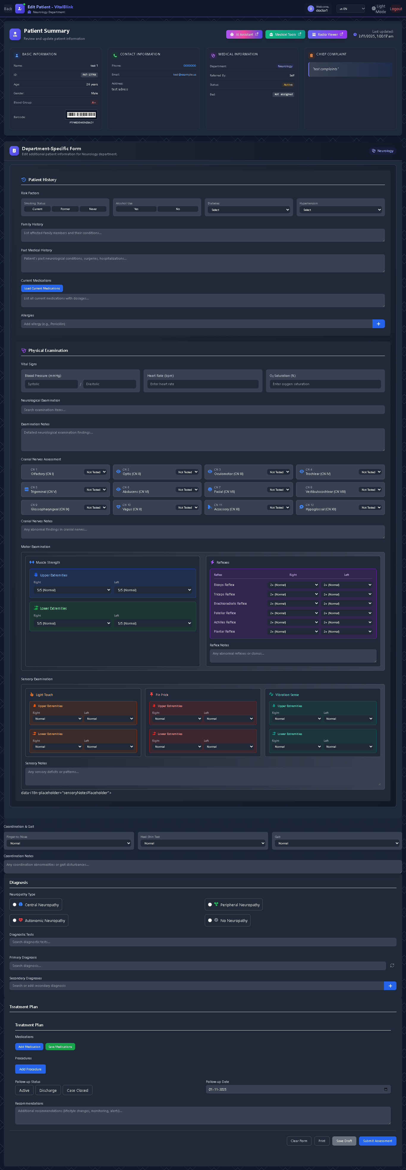 Neurology Department